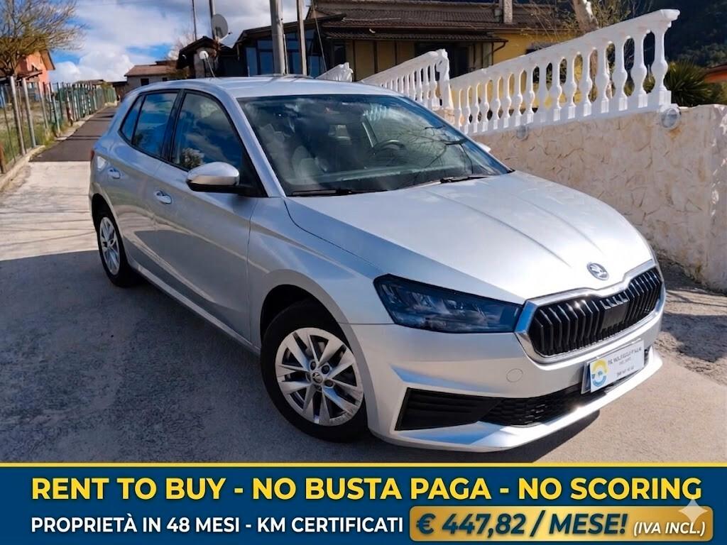 Skoda Fabia: Tua anche con CRIF o NO Busta Paga