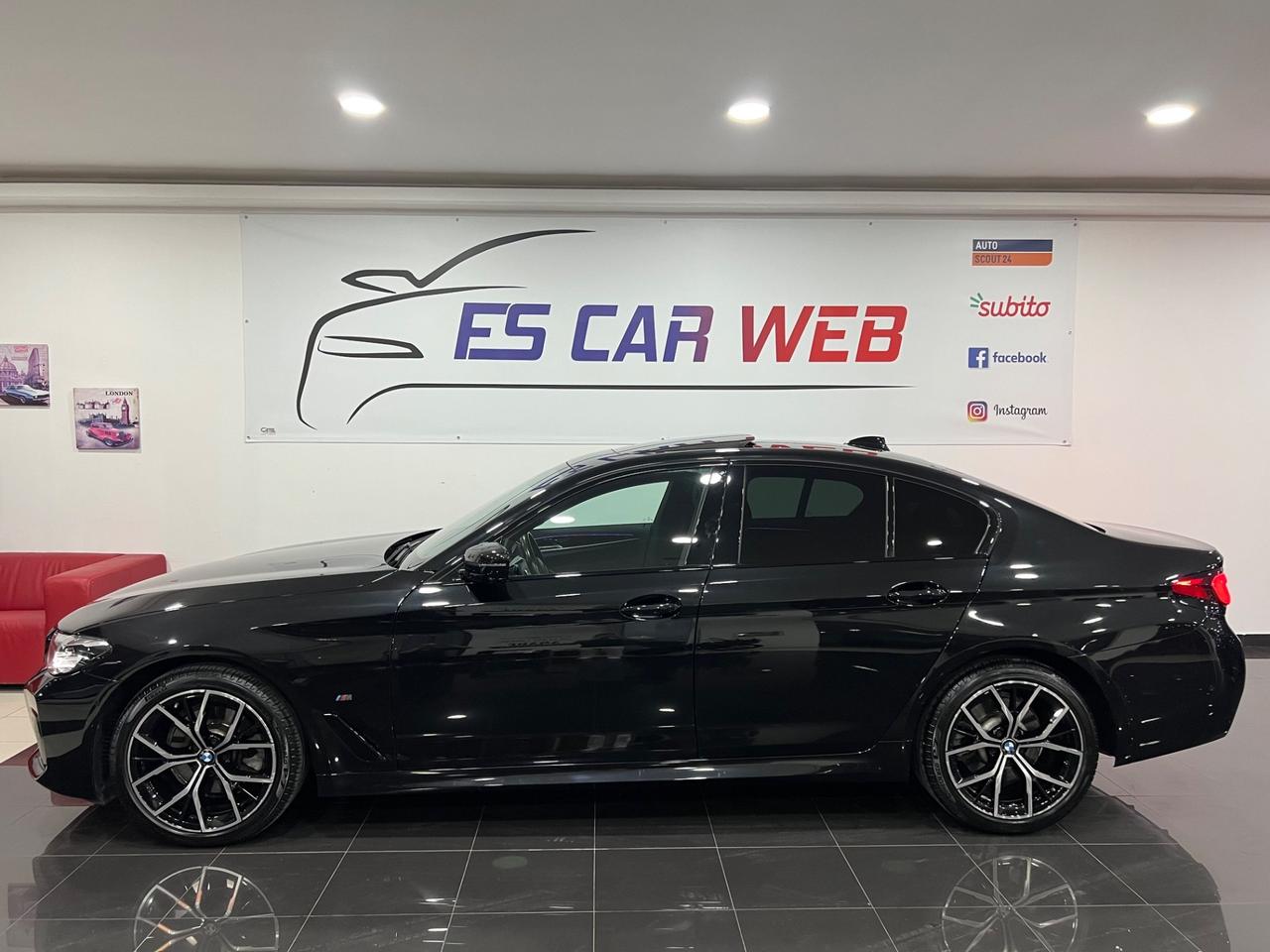 BMW 520d mhev XDrive 48V MSport auto 190 cv