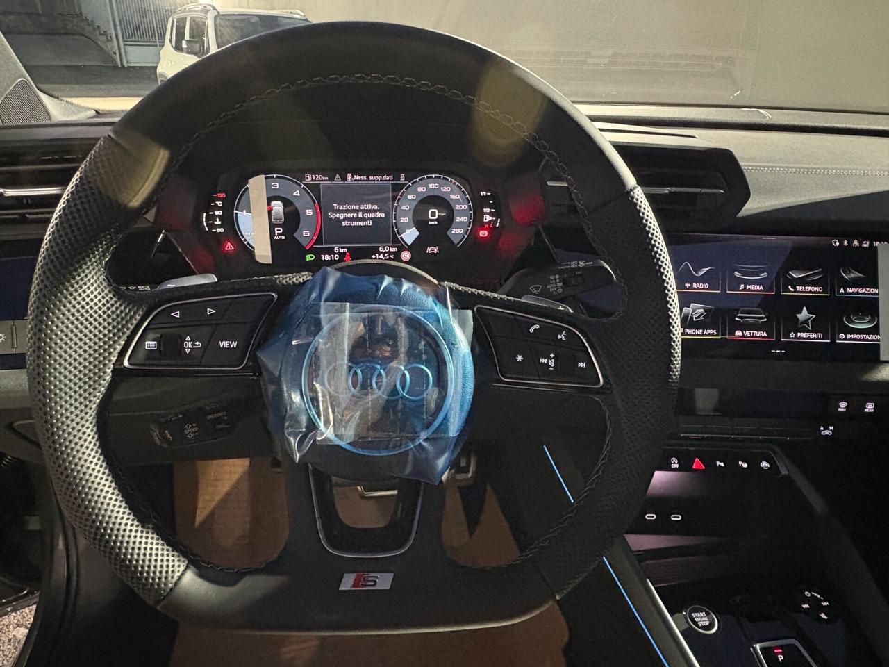 NEW Audi A3 SPB Black Line TDI 110Kw S Line Tronic TETTO PANORAMICO