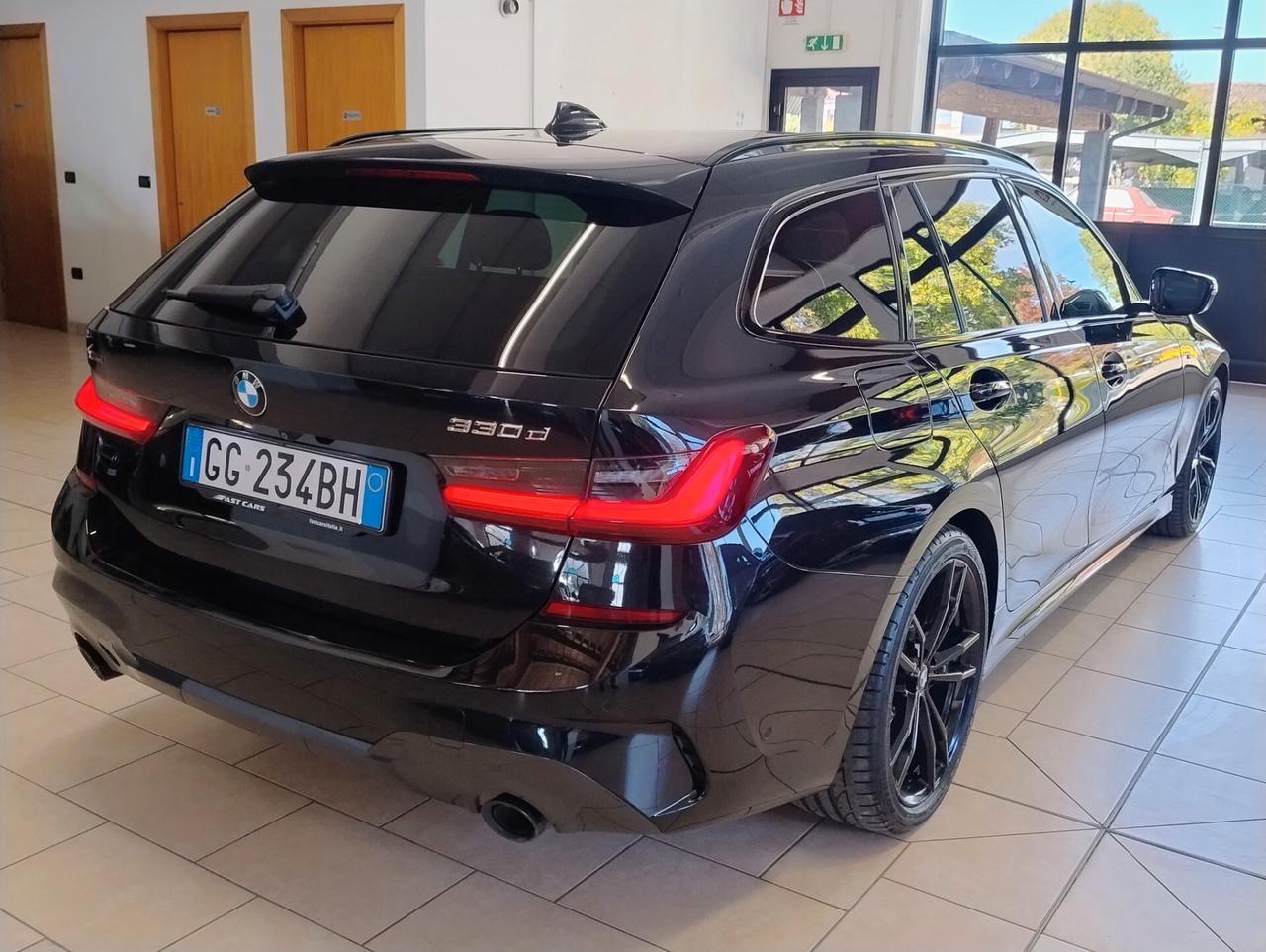 BMW 330d 48V xDrive Touring MSPORT TETTO ACC LUCI AMBIENTE