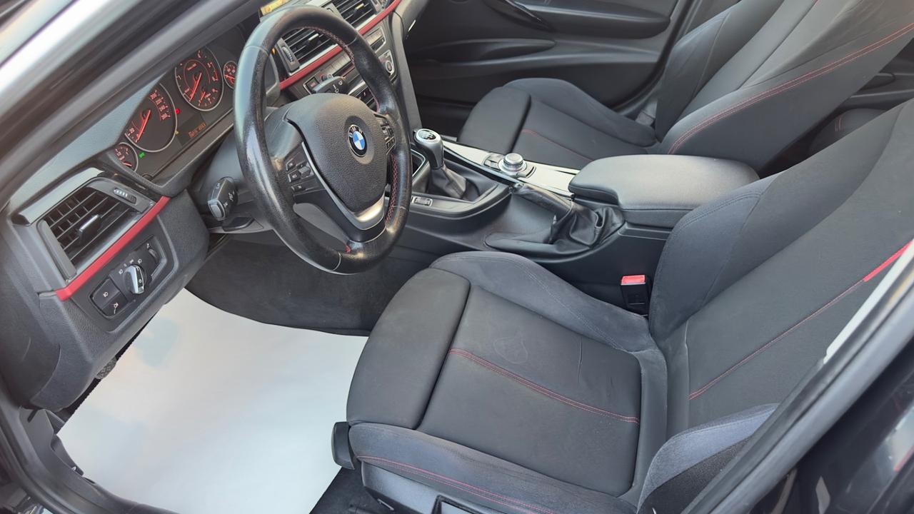 Bmw 316 316d Msport berlina led cerchi 17 navi sensori di parcheggio