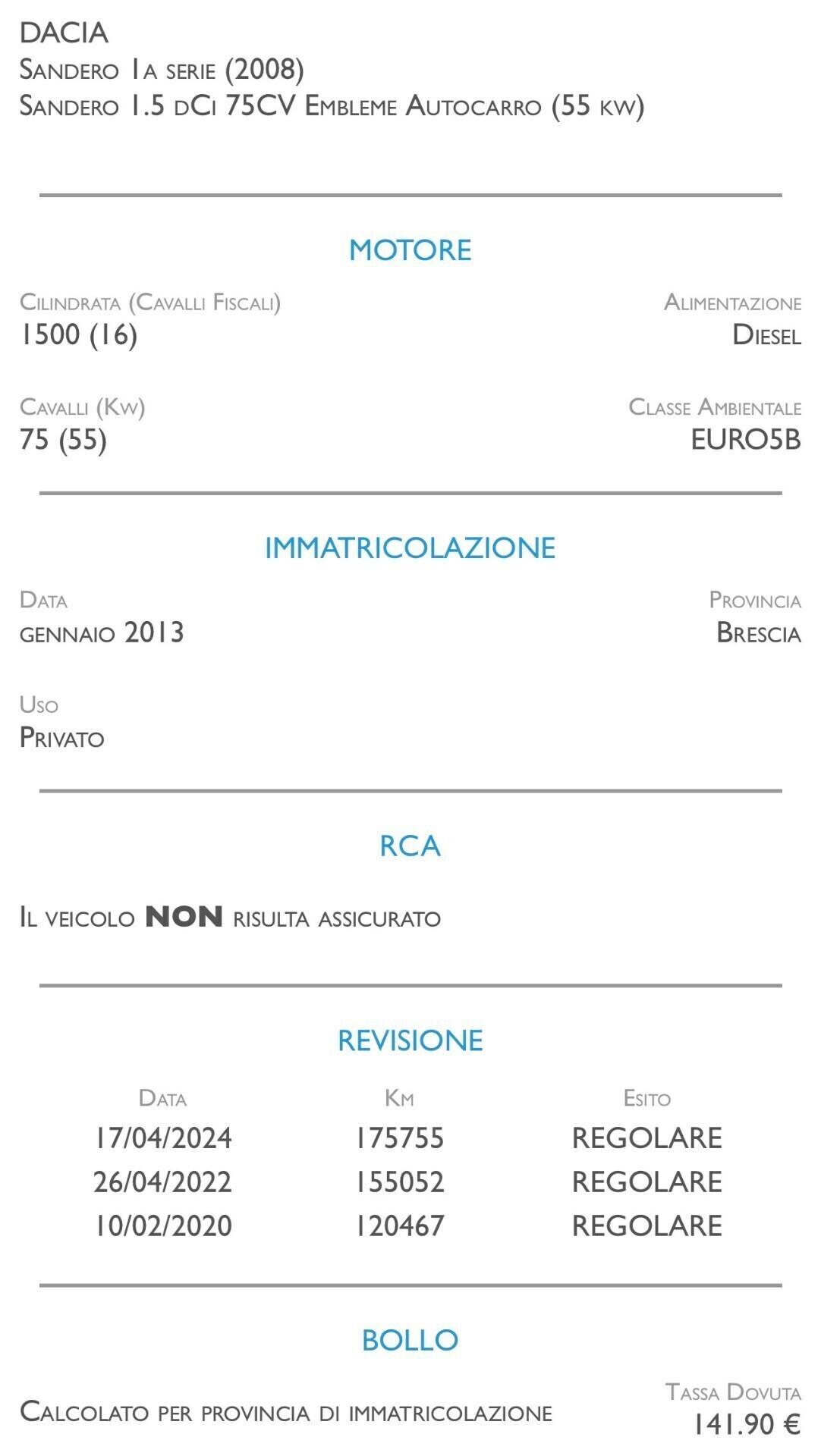 Dacia Sandero 1.5 dCi 75CV Embleme - NEOPATENTATI