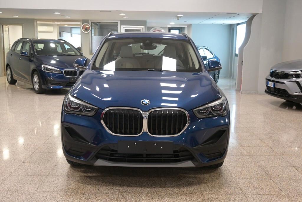 BMW X1 16D 115CV 6M. S-DRIVE BUSINESS ADVANTAGE ( FARI LED - CRUISE - NAVI - PELLE - PARK ASSISTANT - TELECAMERA POST. )