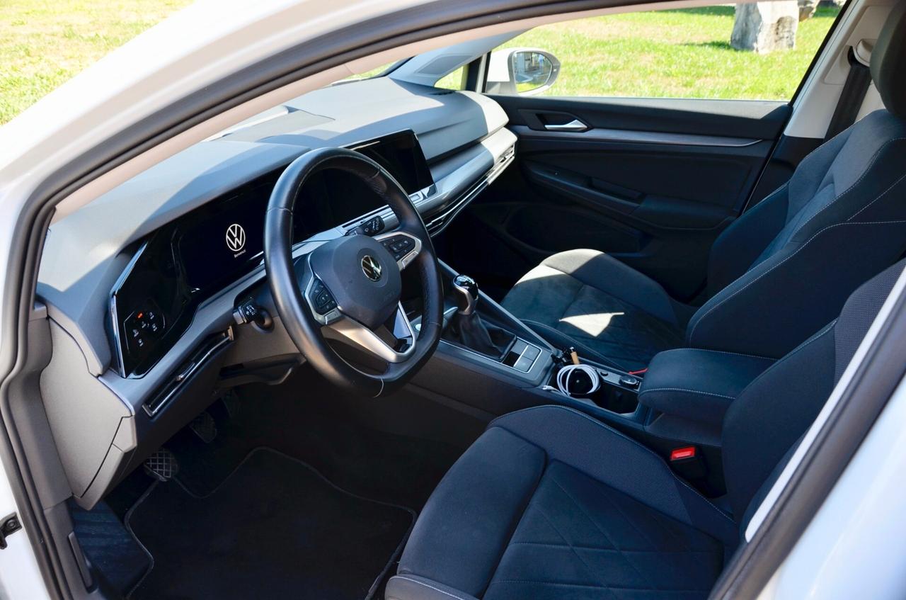 VOLKSWAGEN GOLF 1.5 TSI EVO STYLE 130cv, UFF ITALIANA, SERVICE UFF VW, EURO 6D, FARI IQ LED, NAVI, APPLE ANDROID, PERMUTE