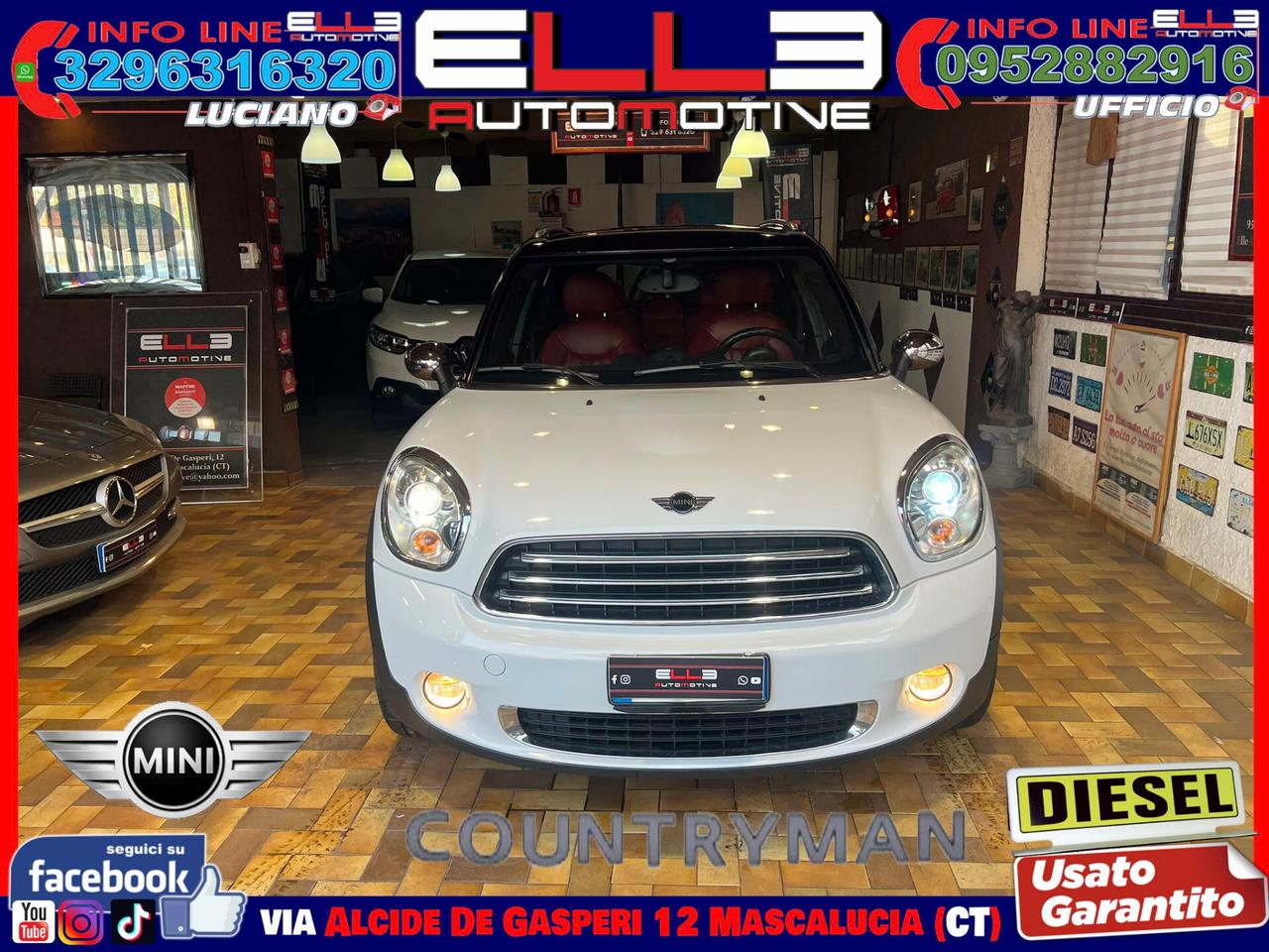 Mini Cooper D Countryman 1.6 100000 KM