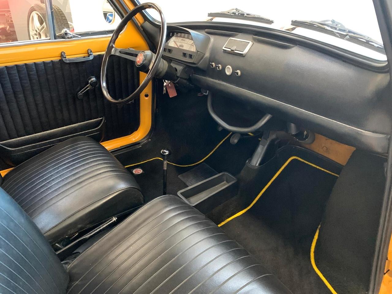 Fiat 500L 1971 targhe originali restaurata