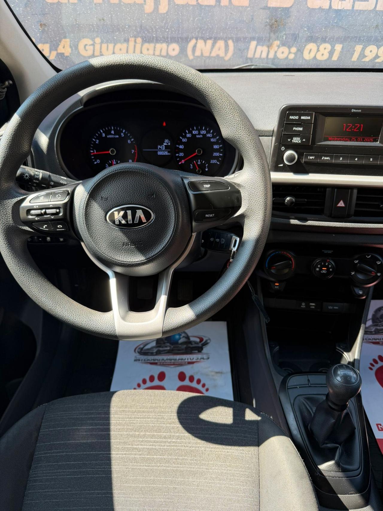 Kia Picanto 1.0 benzina 5 porte