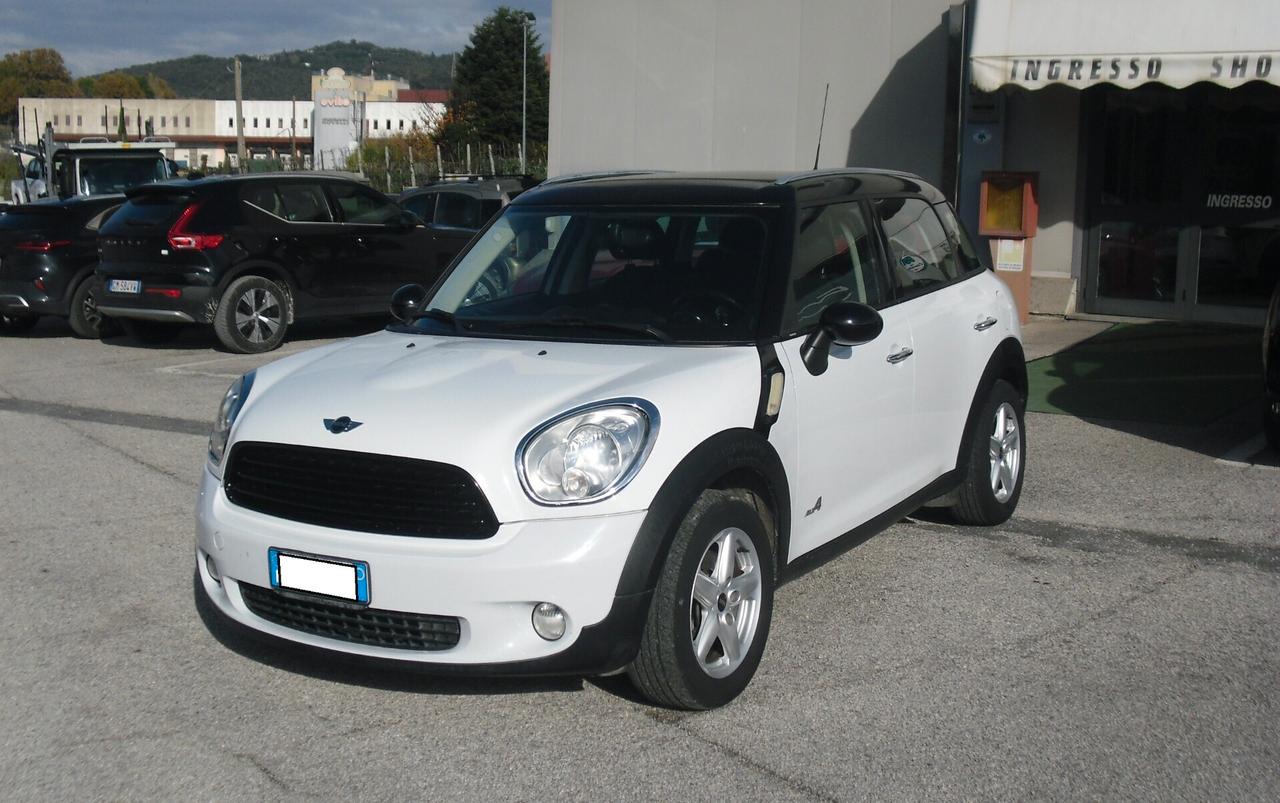 Mini Cooper D Countryman 1.6 ALL4, OTTIME CONDIZIONI, SOLI 108.000 KM!!