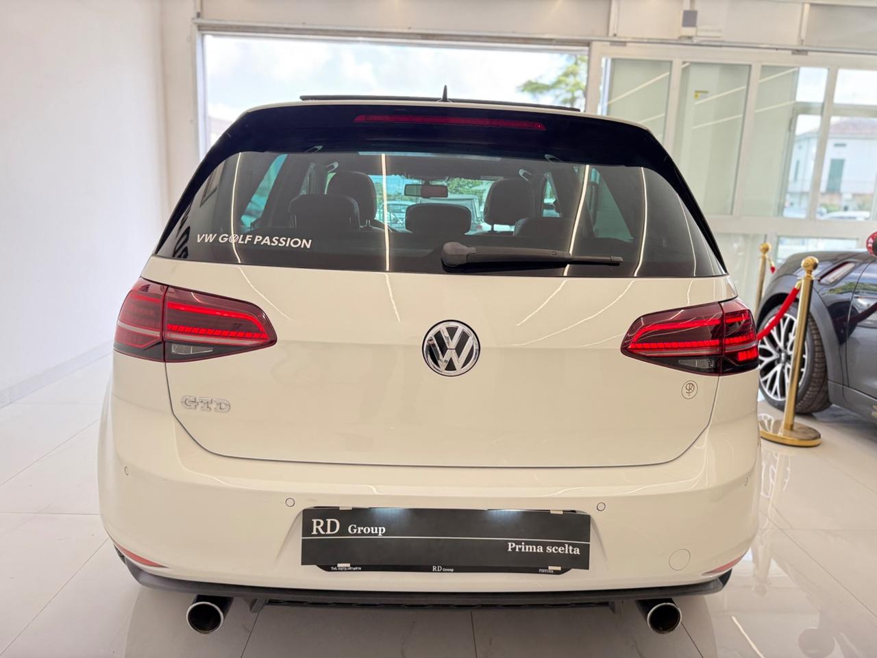 Volkswagen Golf GTD 2.0 TDI 184cv Tetto apribile Parcheggio automatico