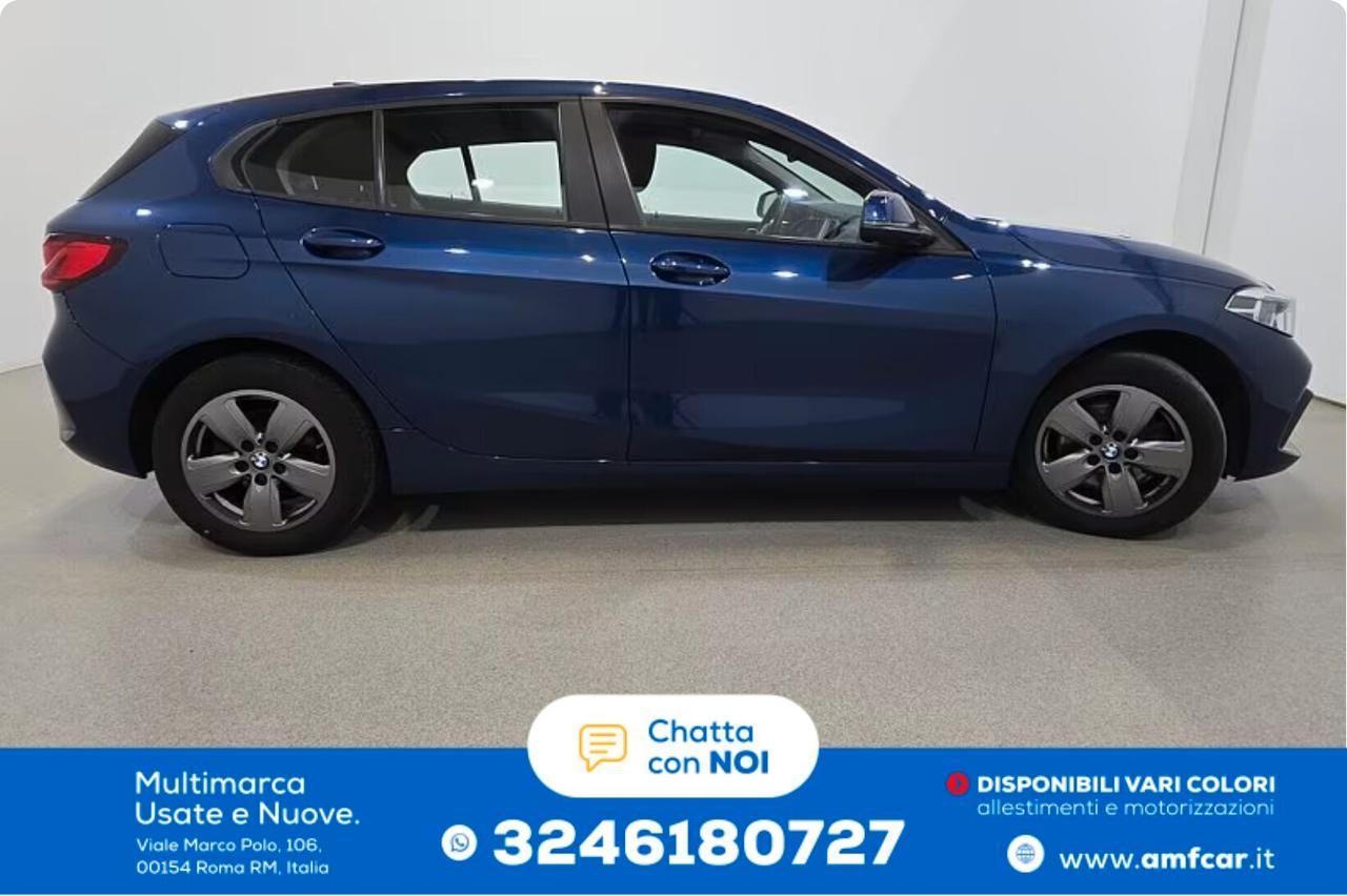 Bmw 116d 5p. Advantage cambio manuale 5 porte Navi