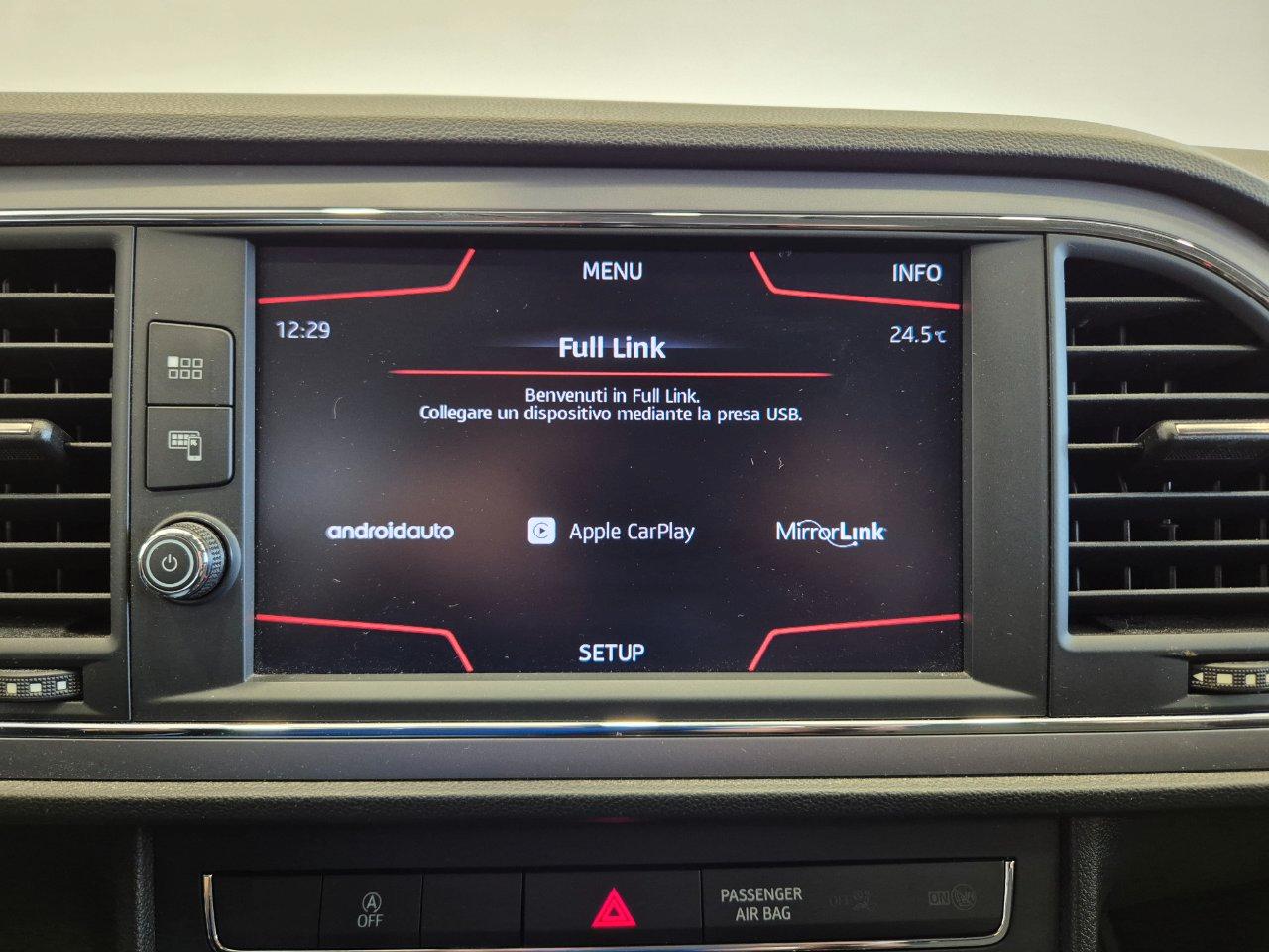 Seat Leon ST 1.6 tdi Style 115cv dsg - UNIPROPRIETATIO - NEOPATENTATI -Acc/Lim - Sens. Post.