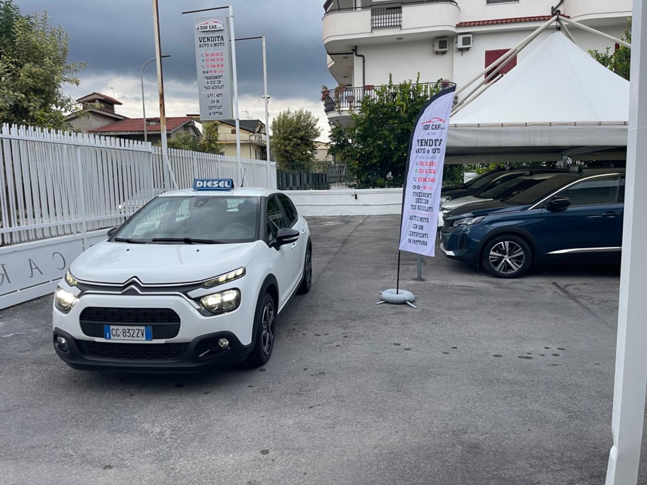 Citroen C3 BlueHDi 100 S&S Feel Pack ITALIANA KM CERTIFICATI!