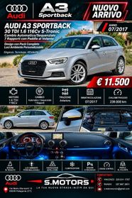 Audi A3 Sportback 1.6 Tdi 116Cv S-Tronic Design