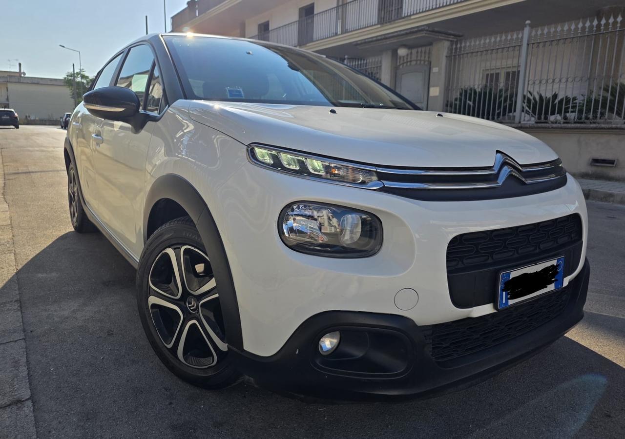 Citroen C3 BlueHDi 1.6 diesel 75 cavalli anno 2018