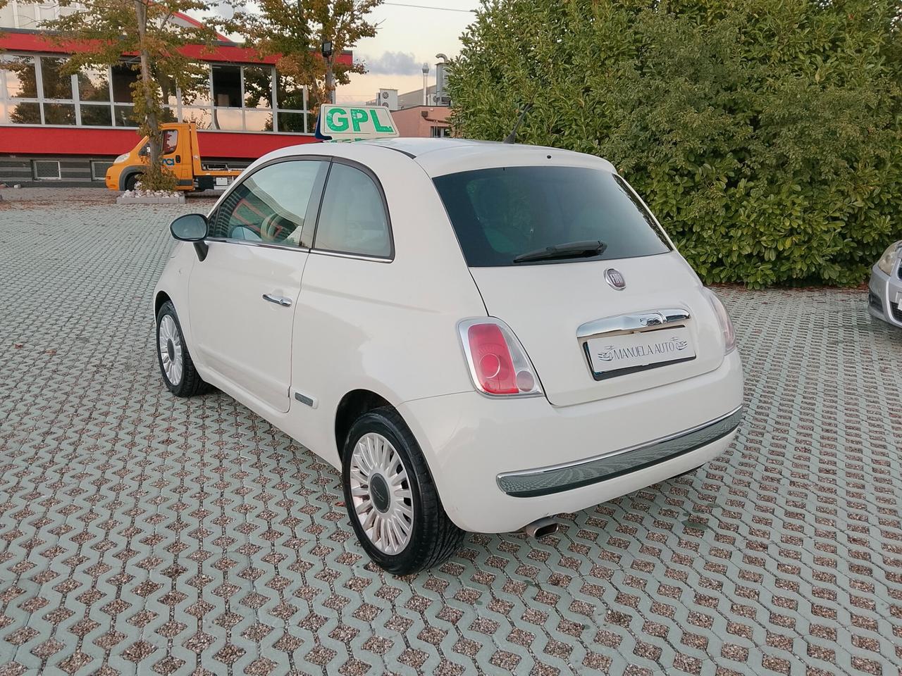 Fiat 500 1.2~GPL~NEOPAT~140.000~2012