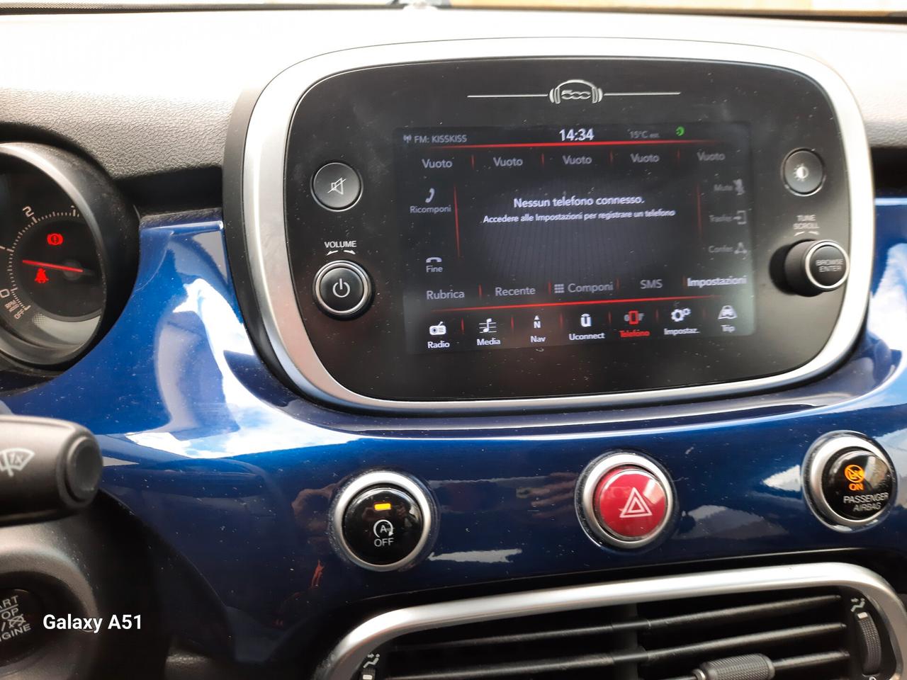 FIAT 500 X 1.6 M.JET CV 120 ANNO 2018 LOUNGE