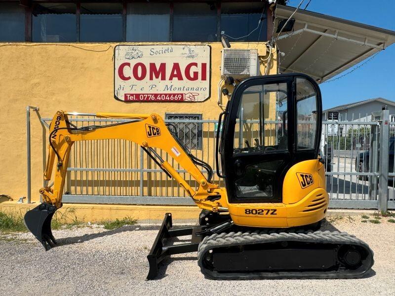 MINIESCAVATORE JCB 8027 GIROSAGOMA