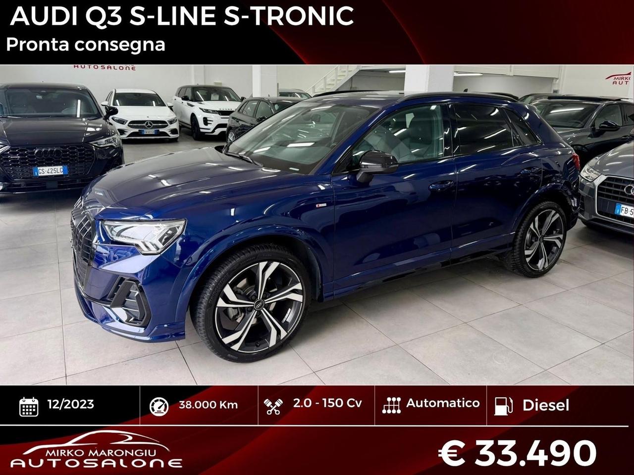 Audi Q3 35 TDI S tronic line edition FINANZIABILE