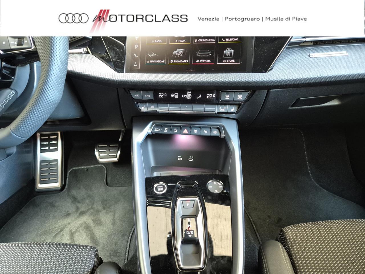 Audi A3 sportback 1.5 tfsi mhev 48v 150cv s line edition