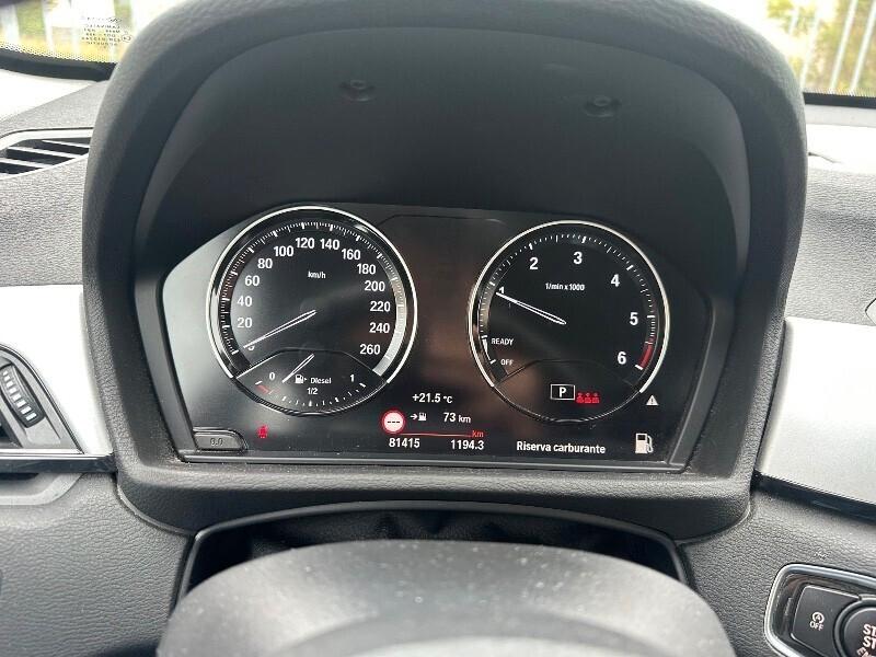 Bmw X1 1.5 D 116CV AUTOMATICA ***PREZZO REALE**UNIPRO'**