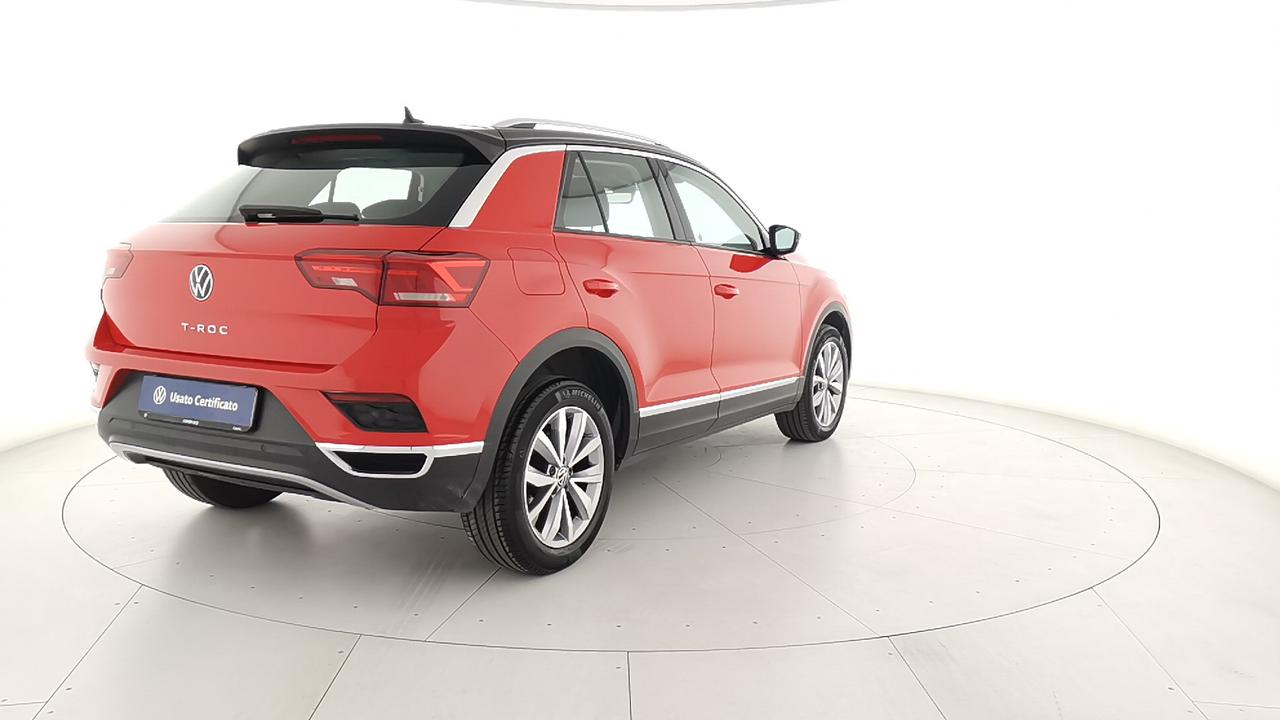 VOLKSWAGEN T-Roc 2017 - T-Roc 1.0 tsi Style 110cv