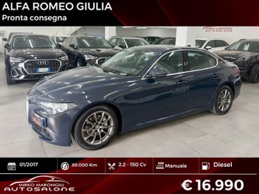 Alfa Romeo Giulia 2.2 150 CV Super FINANZIABILE