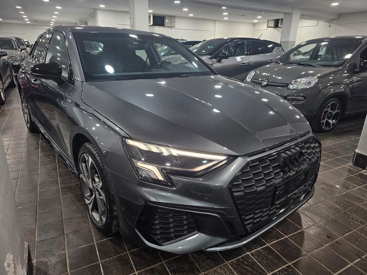 NUOVA AUDI A3 SPORTBACK S-LINE 35 TDI 150CV S-TRONIC IDENTITY BLACK