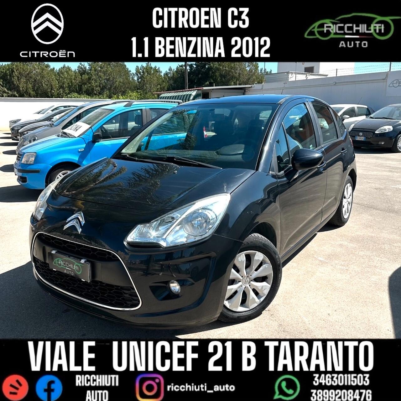 CITROEN C3 1..1 BENZINA 2012 OK NEOPATENTATI