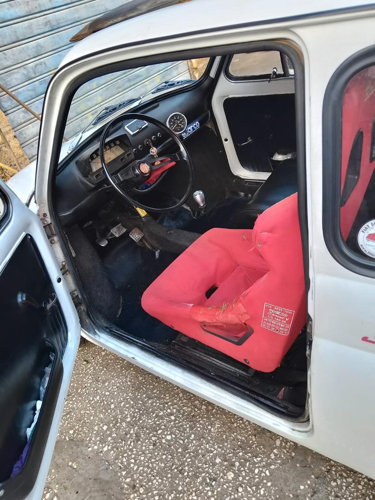 Fiat 500 PREPARAZIONE STRADALE-ASSETTO COMPLETO CORSA, COMPRESO FRENI MAGGIORATI-