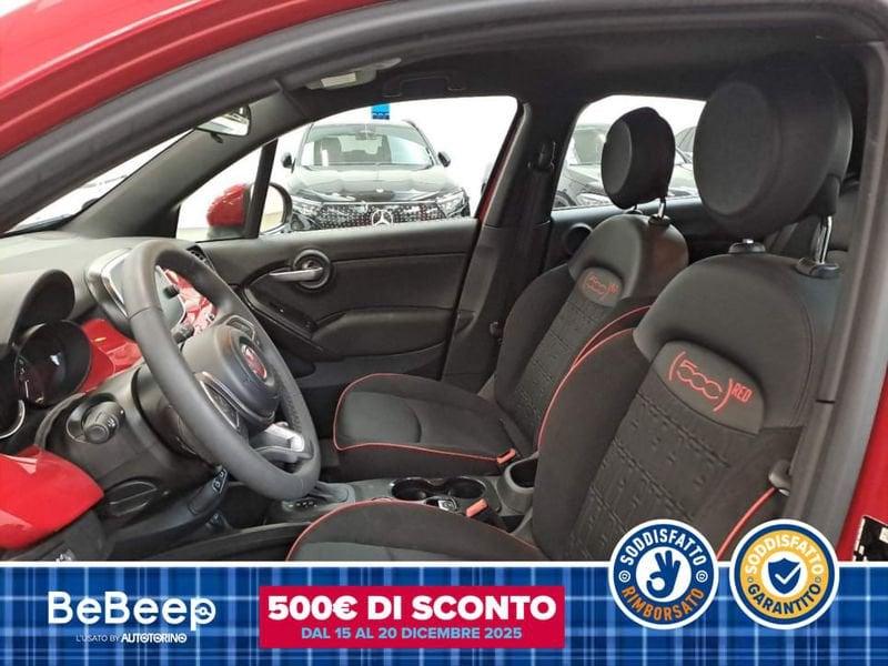 FIAT 500X 1.5 T4 HYBRID (RED) 130CV DCT