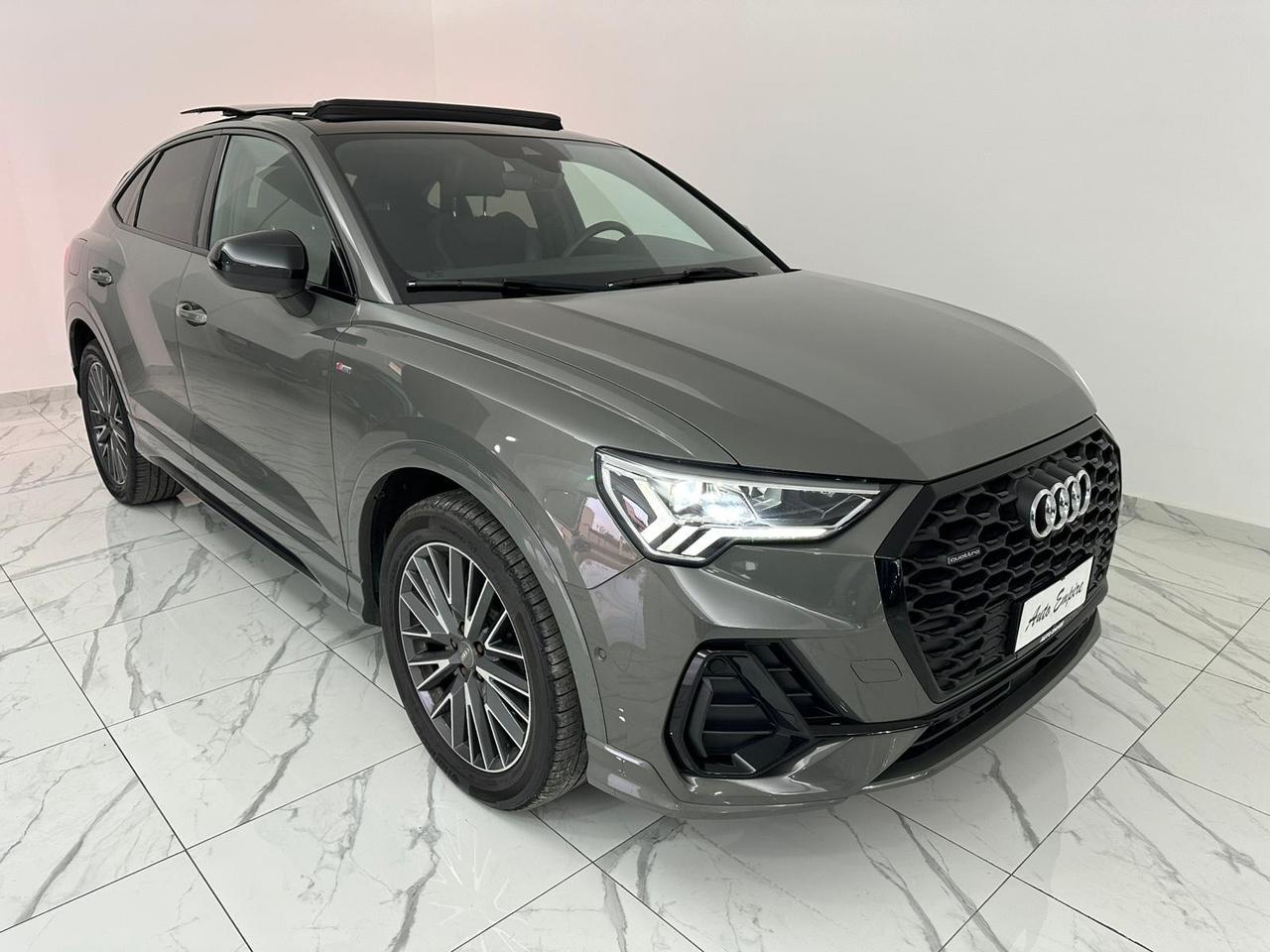 AUDI Q3 SPORTBACK S-LINE TETTO/LUCI AMBIENTE/360°