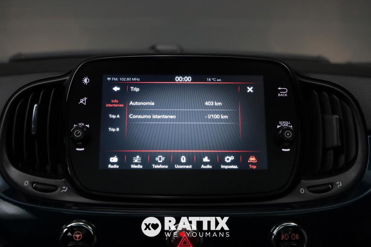 Fiat 500 1.0 Hybrid 70CV Dolcevita + tetto panoramico