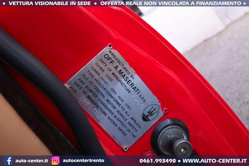 Maserati Biturbo Spyder Zagato 2.5 V6 MANUALE *CRS ASI