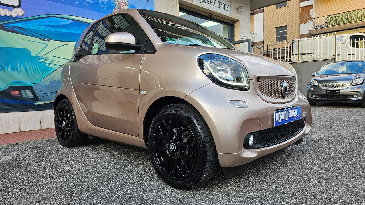 Smart Fortwo 90 0.9 Turbo twinamic Prime PACK SPORT ORO ROSA UNIPRO' NAV LED