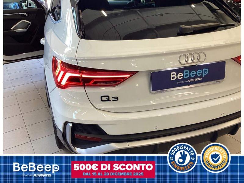 Audi Q3 SPORTBACK 35 1.5 TFSI MHEV S LINE EDITION 150CV