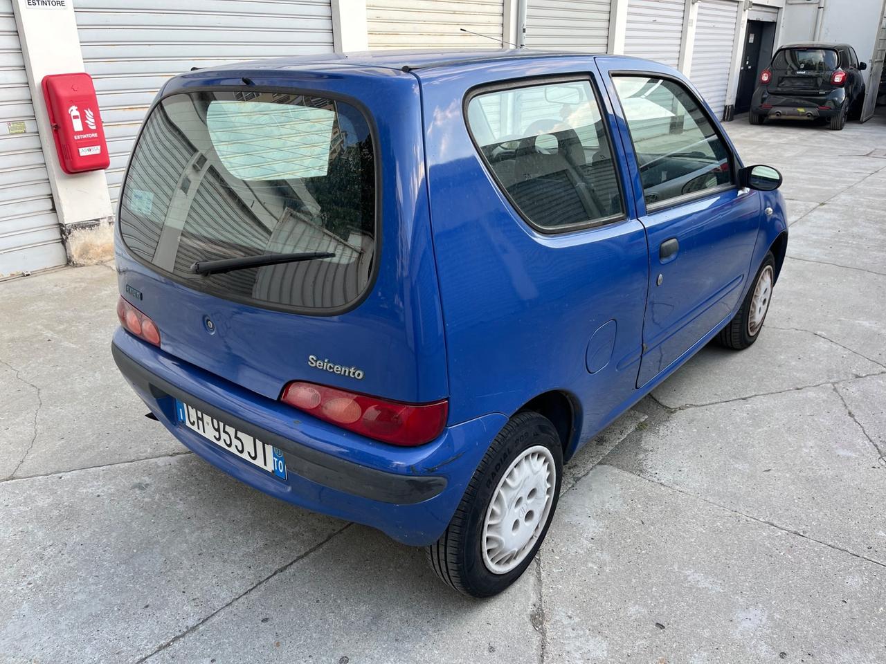 Fiat Seicento 1.1i cat con IDROGUIDA e VETRI ELETTRICI