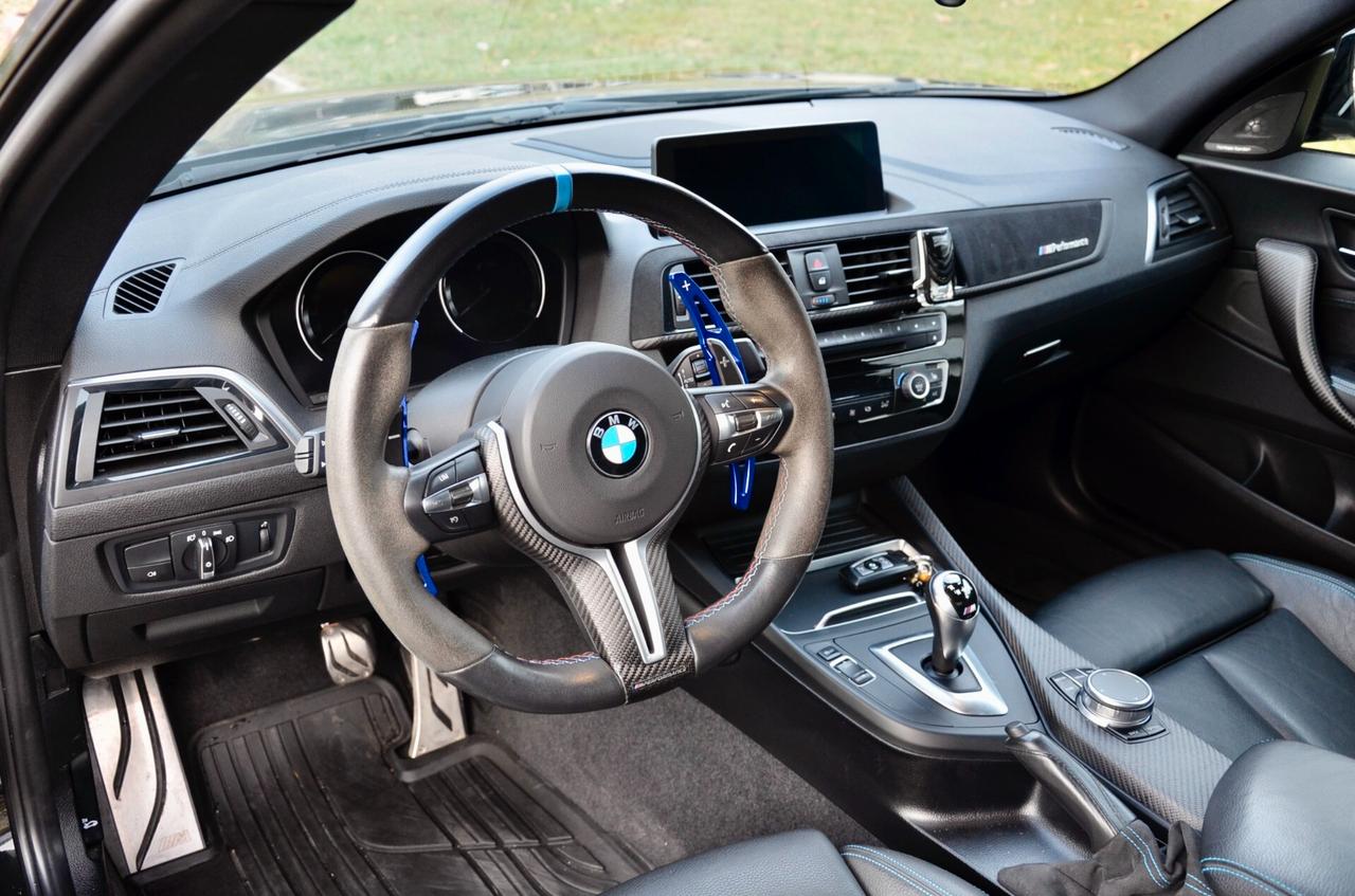 BMW M2 COUPE 3.0 370cv DKG, ECCELLENTI CONDIZIONI, CARBONIO, SCARICO, HARMAN&KARDON, FARI LED ADATTIVI, RETROCAMERA, PELLE, PERMUTE