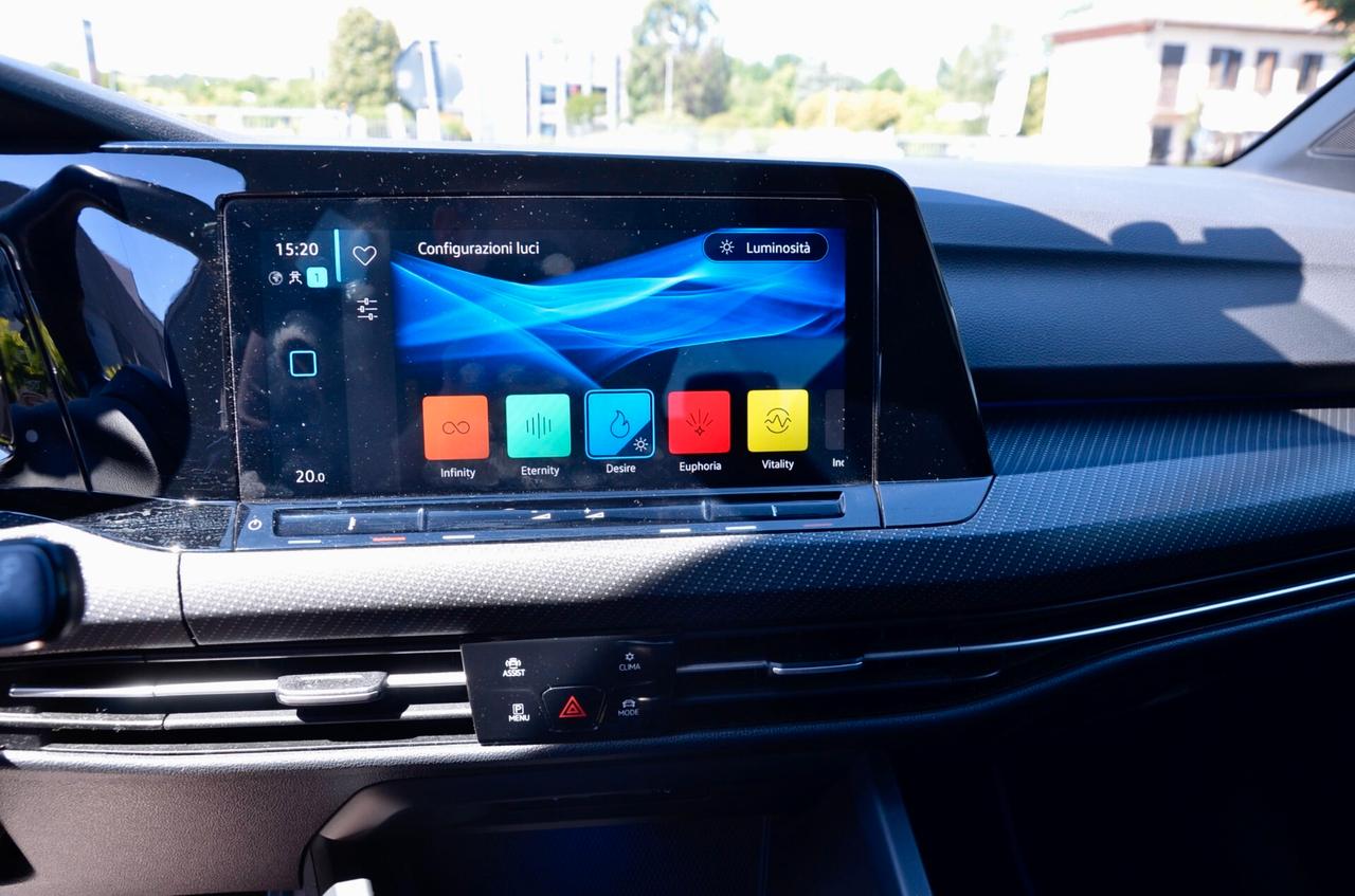 VW GOLF 1.5 TSI EVO R-LINE 130cv, PREZZO REALE, UFF ITALIANA, EURO 6D, IQ LED, APPLE ANDROID, PERMUTE
