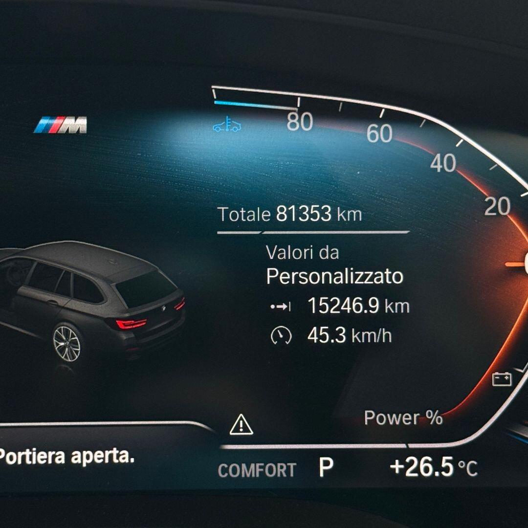 BMW Serie 5 520d 48V Touring Msport