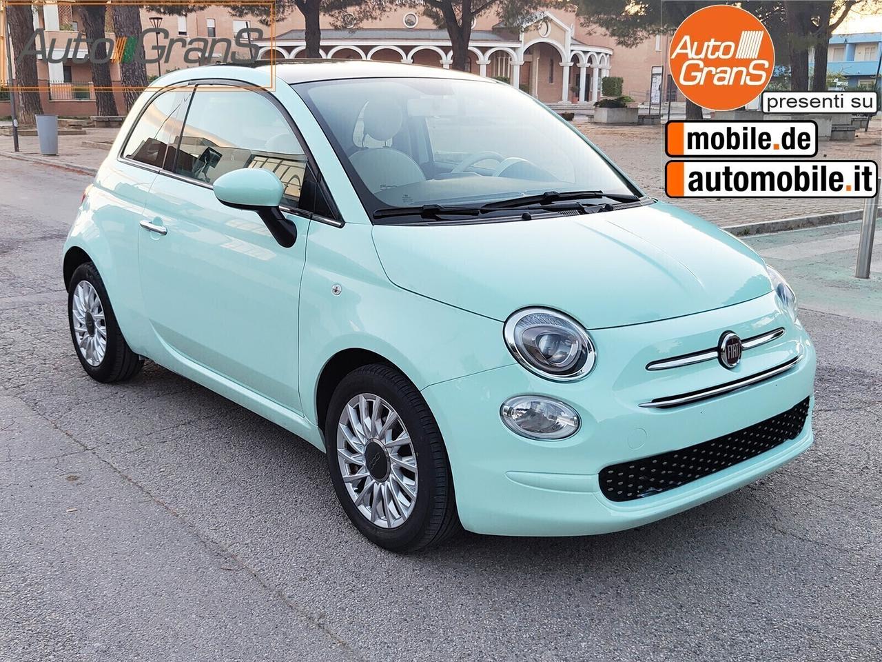 Fiat 500 1.2 03/19 Verde Lattementa