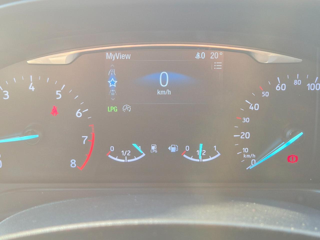 Ford Fiesta 1.1 75 CV GPL 5 porte Connect 2020