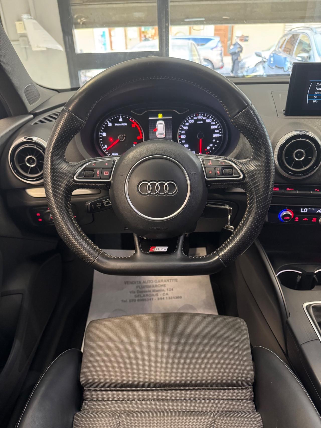 Audi A3 SPB 1.6 TDI 110 CV S-LINE FINANZIABILE