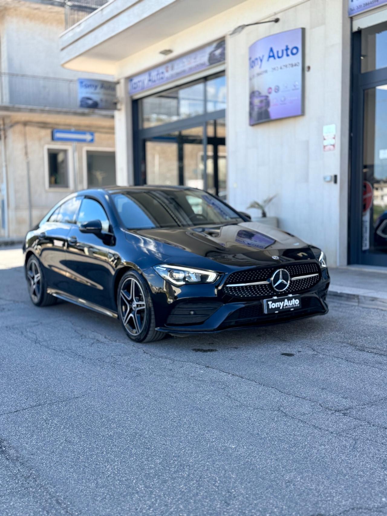 Mercedes-benz CLA 200 Coupe d 150 cv Premium auto AMG CON LUCI SOFFUSE,TELECAMERA,APPLE CARPLAY,VIRTUAL COCKPIT