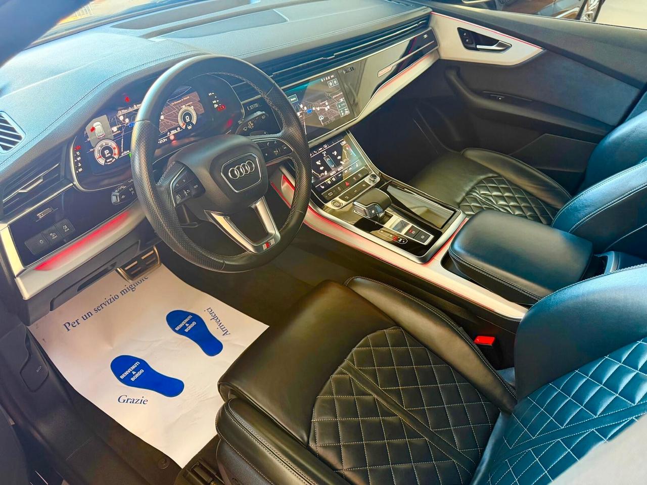 Audi Q8 50 TDI 286 CV quattro tiptronic Sport S-LINE PLUS FARI MATRIX INTERNI IN PELLE NAPPA E BLACK PACK