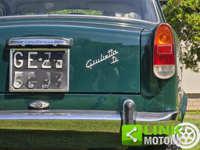 ALFA ROMEO Giulietta Ti 1963 -Restauro appena Eseguito