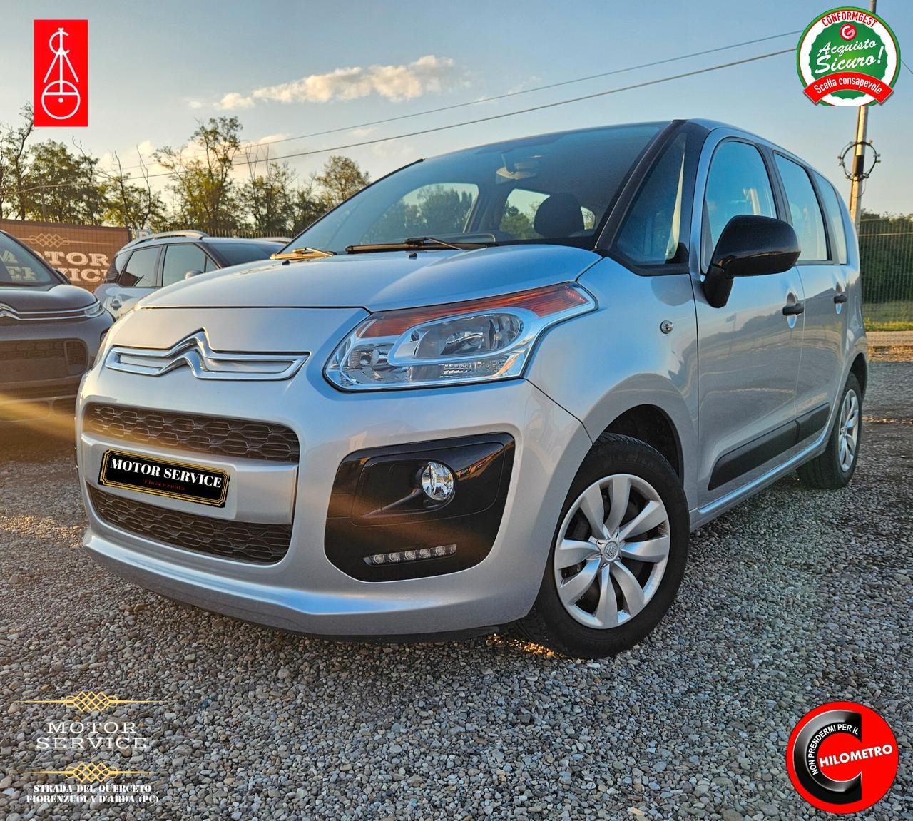 Citroen C3 Picasso 1.2 benz 110cv da 79€ mese