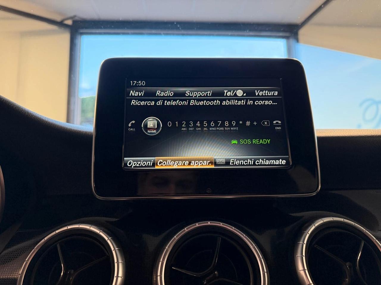 MERCEDES CLA 200D SHOOTING BRAKE SPORT 2.2 136CV OK NEOPATENTATO ANNO 2016