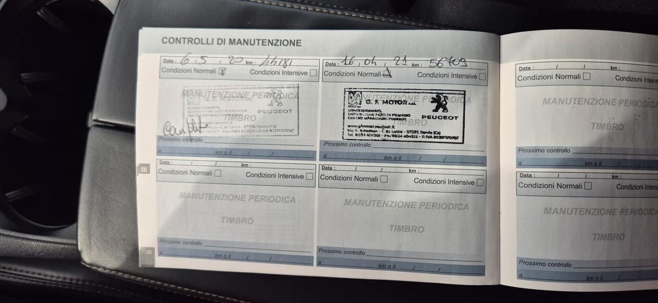 Peugeot 3008 1.6BlueHDi 120 GTLine-Garanzia 3 Anni