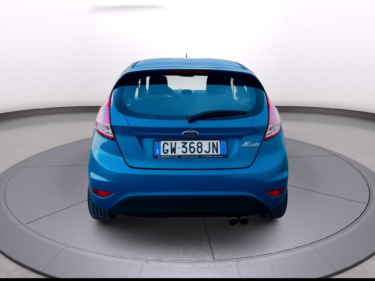 Ford fiesta titanium 1.2 benzina 2015 neo patentati