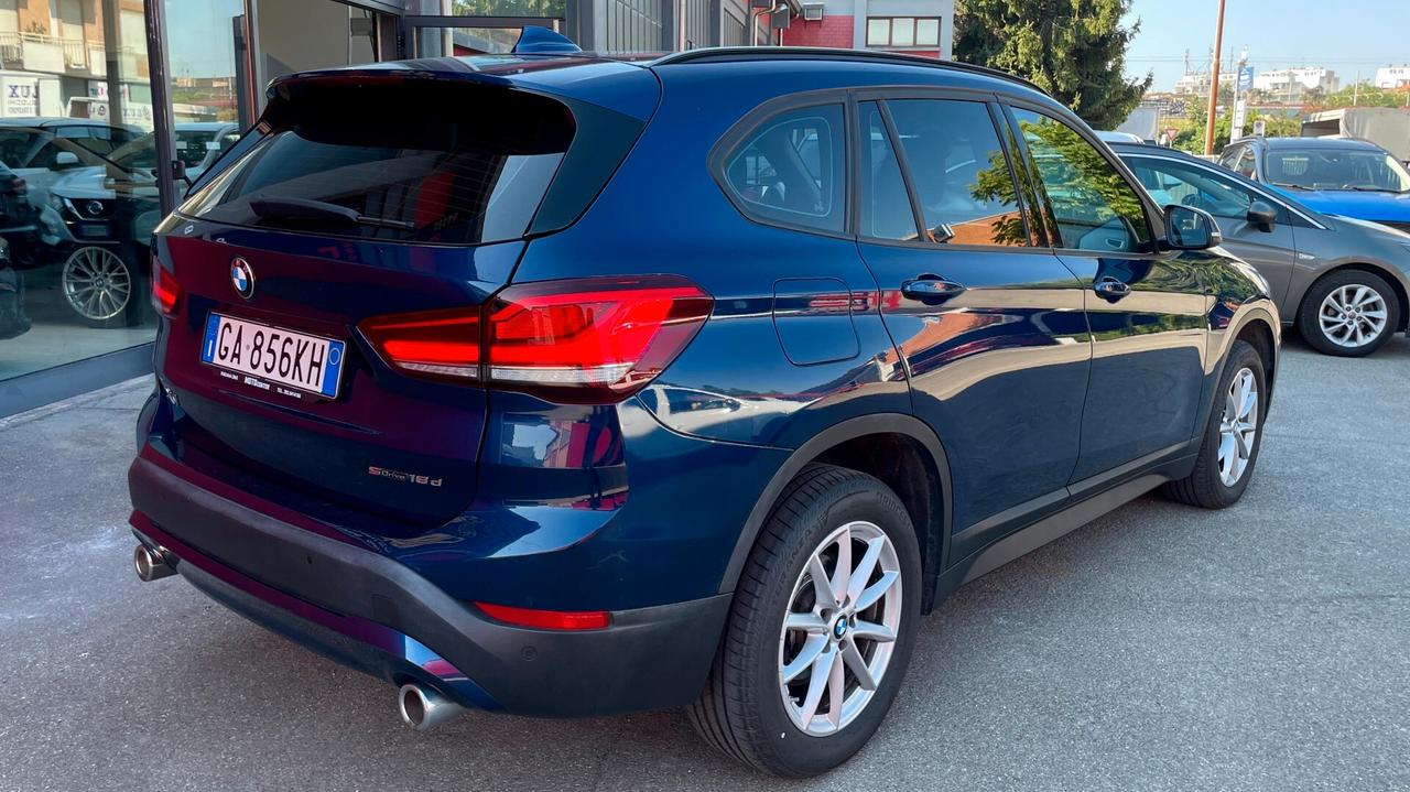 BMW X1 2.0 S-DRIVE 18D ADVANTAGE 150CV - FULL LED, PORTELLONE ELETTRICO